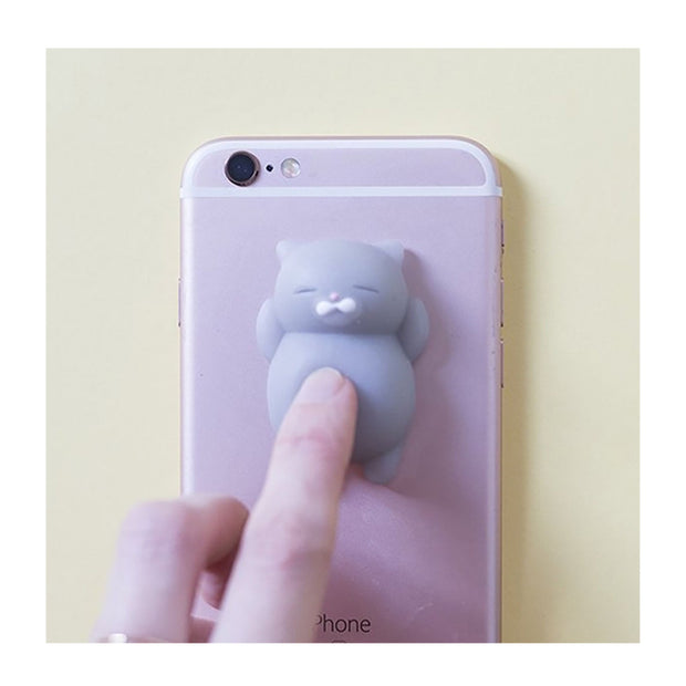 Mini squishy chat gris - La petite épicerie