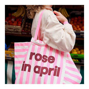 Sac Cabas - Édition Elisa Rayé Rose - Rose In April