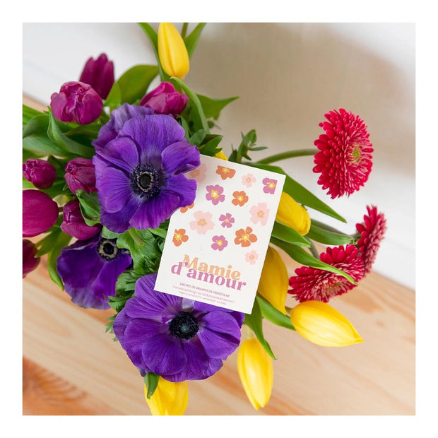 « Mamie D’amour » Sachet de Graines de Pensées - La Fabrique à Sachet