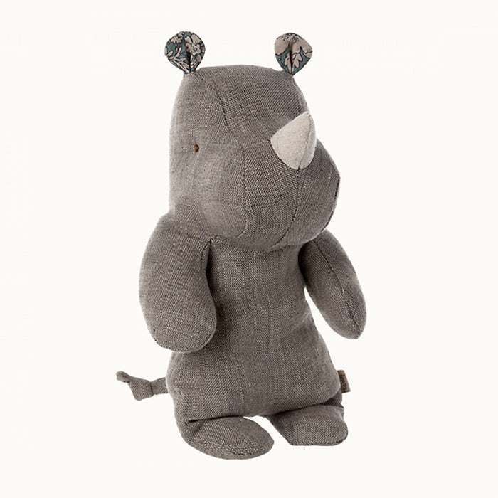 Doudou Safari Friends Small Rhino Grey