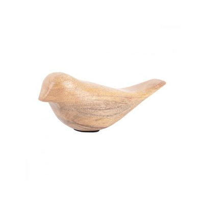 Sculpture Oiseau en Bois - Present Time
