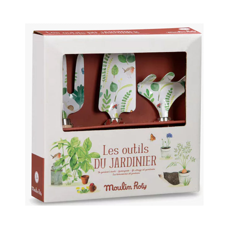 Set de 3 outils du jardinier - Moulin Roty