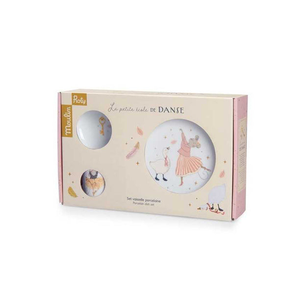 Set de vaisselle en porcelaine la petite école de danse - Moulin Roty