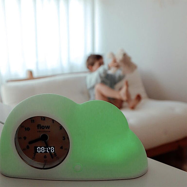 Sleep Trainer Réveil et veilleuse pour enfants- nuage  - Flow Amsterdam