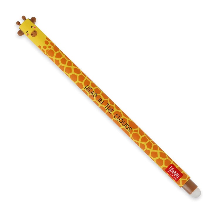 Stylo effaçable girafe - Legami