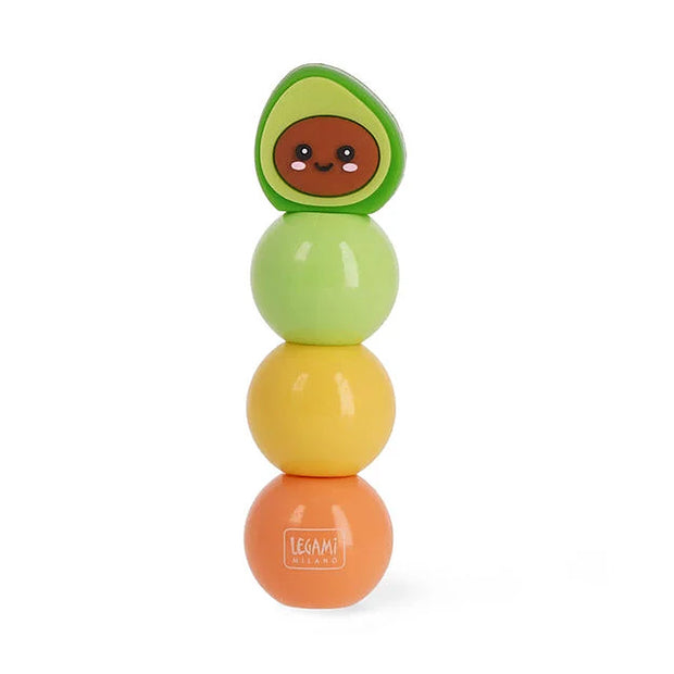 Surligneurs 3 en 1 avocat - Legami