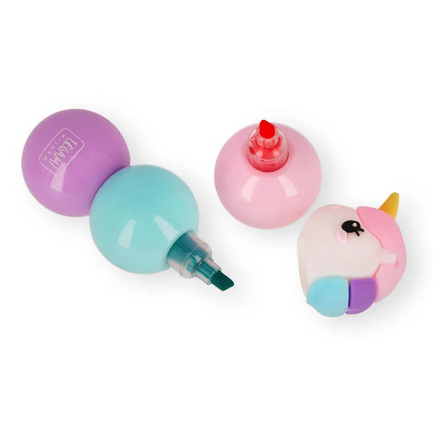 Surligneurs 3 en 1 licorne - Legami