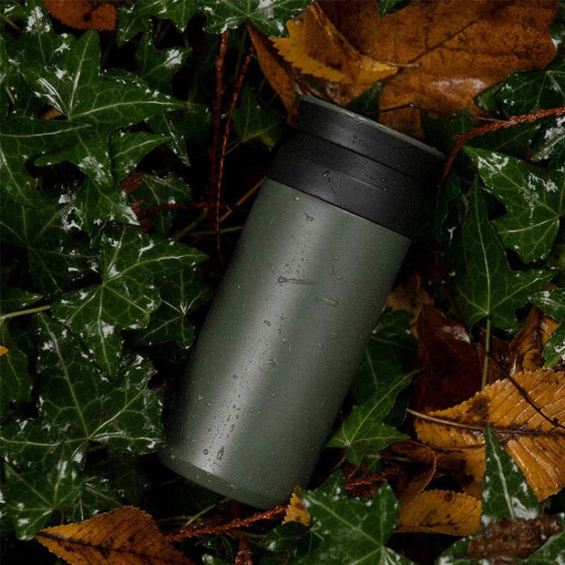 Bouteille isolante Travel tumbler - Vert Foncé 350ml