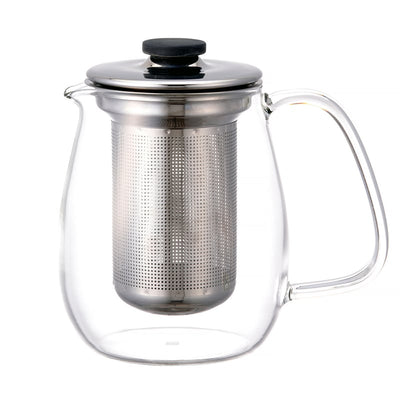 Théière Unitea set L en Verre & Acier Inoxidable - Kinto