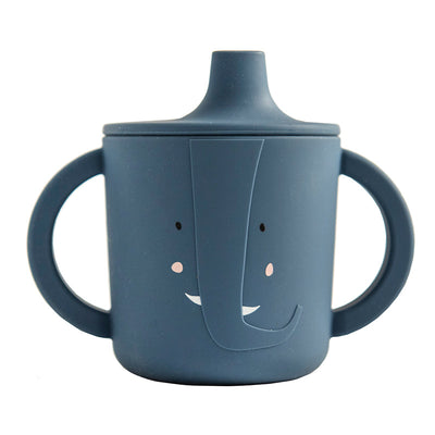 Tasse à bec silicone éléphant - Trixie