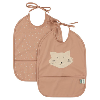 Lot de 2 bavoirs imperméables Chat - Trixie