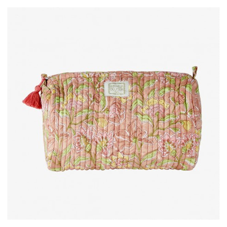 Trousse de toilette indienne Indira Rose
