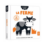 Livre Mes premiers Flaps et Contrastes La ferme - Auzou