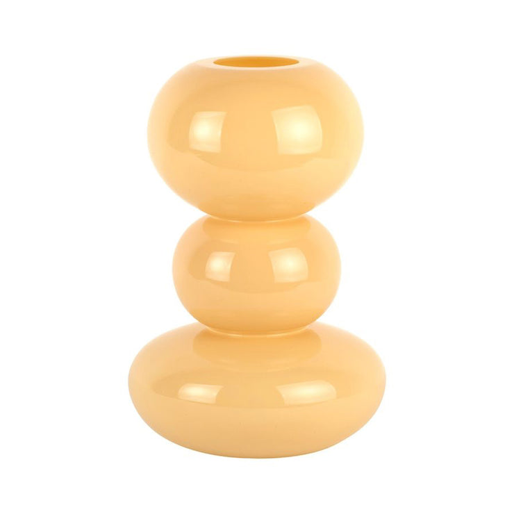 Vase Bubbles Large Jaune Clair - Present Time