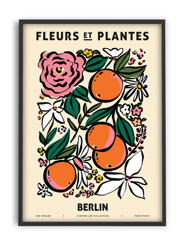 Affiche 30x40 - Fleurs et Plantes Berlin