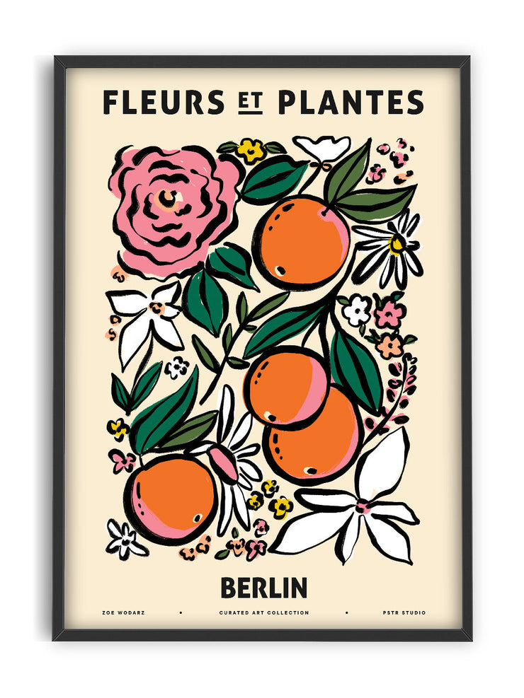 Affiche 30x40 - Fleurs et Plantes Berlin