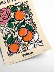 Affiche 30x40 - Fleurs et Plantes Berlin