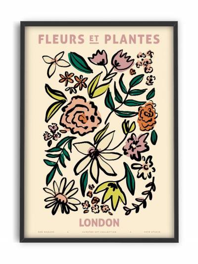 Affiche 30x40 Zoe - Fleurs et Plantes - London