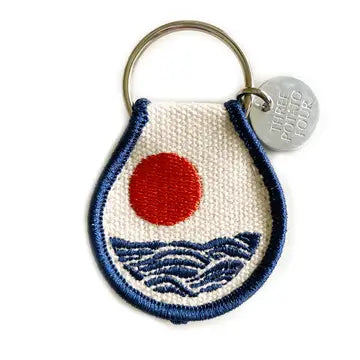 Porte Clés Patch Sun&Waves - Three Potato Four