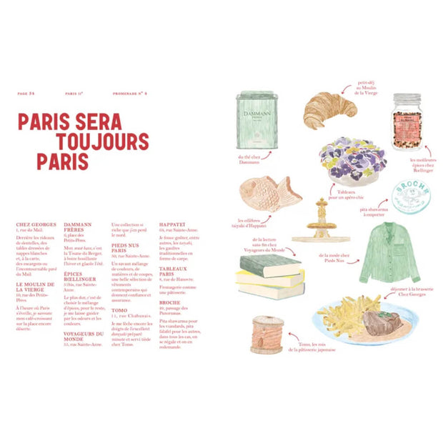 Livre "Paris Chéri Adress Book" - Zoé de las Cases