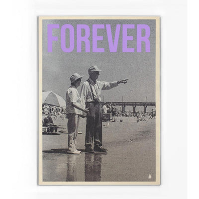 Affiche FOREVER format A5 - Carte Kencre