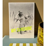 Affiche MY SUNSHINE format A4 - Carte Kencre