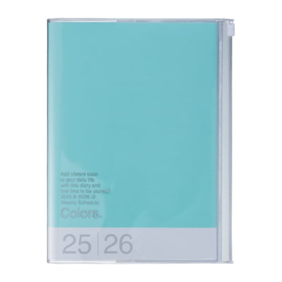 Agenda Semainier A6 2025- 2026 Colors Menthe - MARK'S