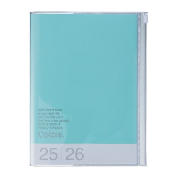 Agenda Semainier A6 2025- 2026 Colors Menthe - MARK'S