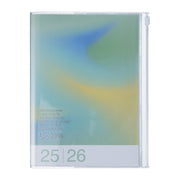 Agenda Semainier A6 2025-2026 - Gradient Vert - MARK'S