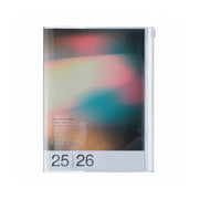 Agenda Semainier A6 2025- 2026 Gradient Noir - MARK'S