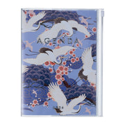 Agenda Semainier A6 2025- 2026 Japon Oiseaux Violet - MARK'S