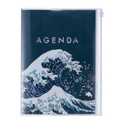 Agenda Semainier A6 2025- 2026 Vague Bleu Marine - MARK'S