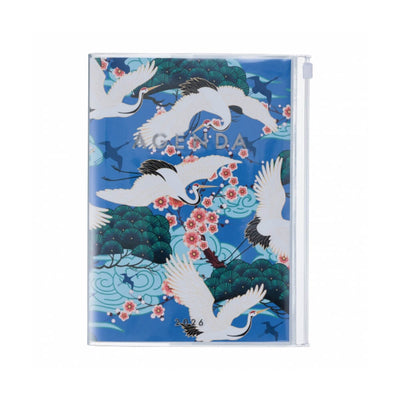 Agenda Semainier A5 2025- 2026 Japon Oiseaux Bleu - MARK'S