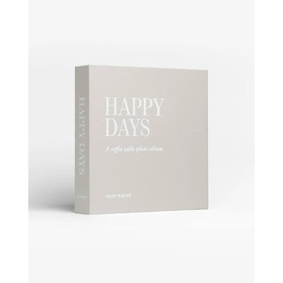 Album Photo - Happy days gris - Printworks