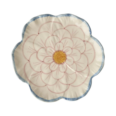 Petite Assiette Fleur Lavande et Rose - Rice