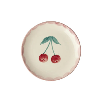 Assiette à  Gâteau Cerises - Rice