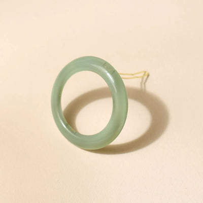 Barrette ronde Vert d'eau - Bachca