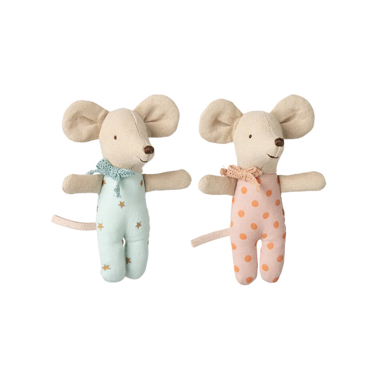 Jumeaux bébés souris - Maileg