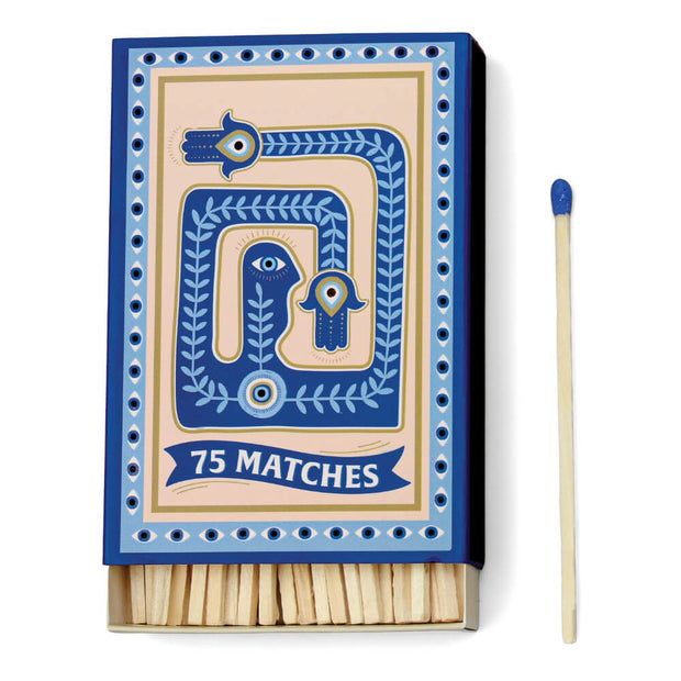 Allumettes boîte de 75 - Œil bleu - Paddywax - ADOPO