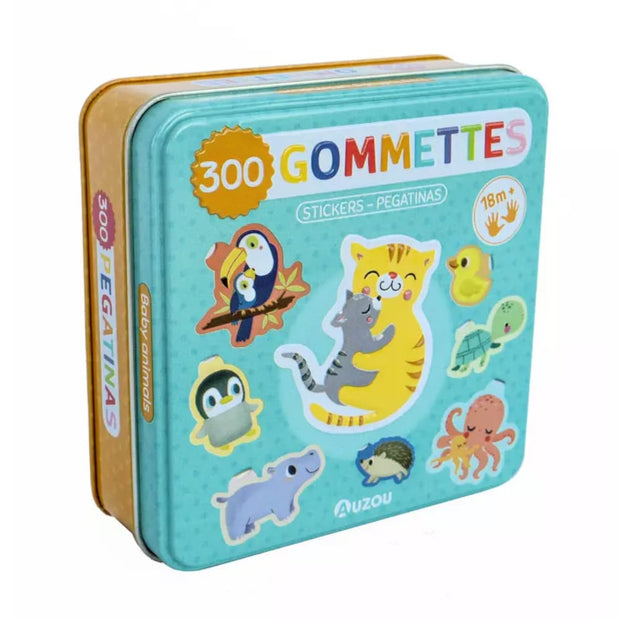 300 gommettes bébés animaux - Auzou