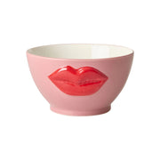 Grand bol Céramique lèvres rouges - RICE