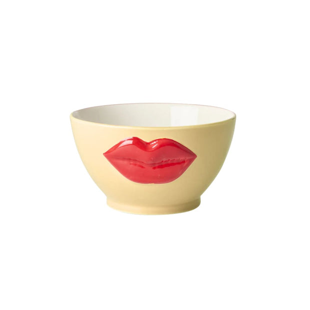 Petit bol Céramique lèvres rouges - RICE