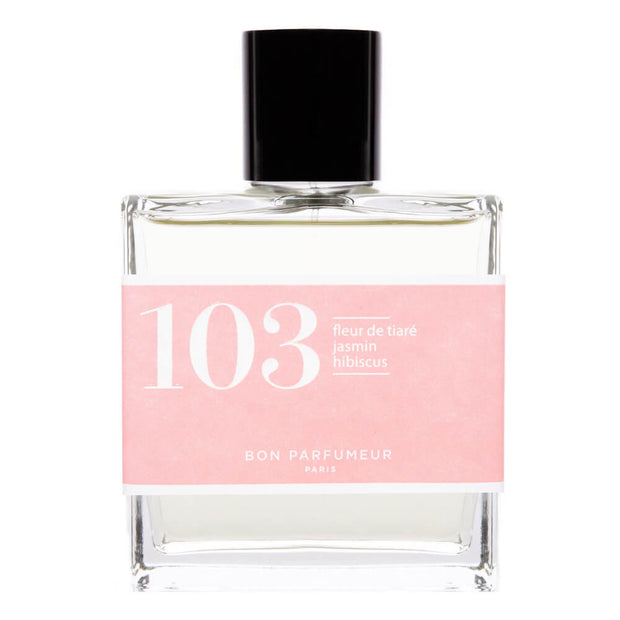 Bon Parfumeur - 103 - 100mL - Fleur de Tiaré, Jasmin, Hibiscus