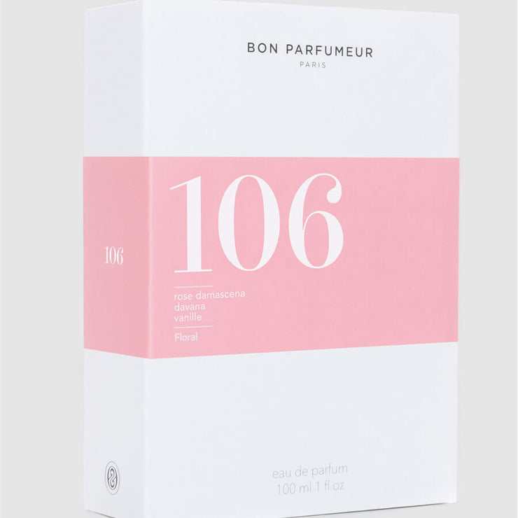 Bon Parfumeur - 106 - 100ml - Rose, Davana, Vanille