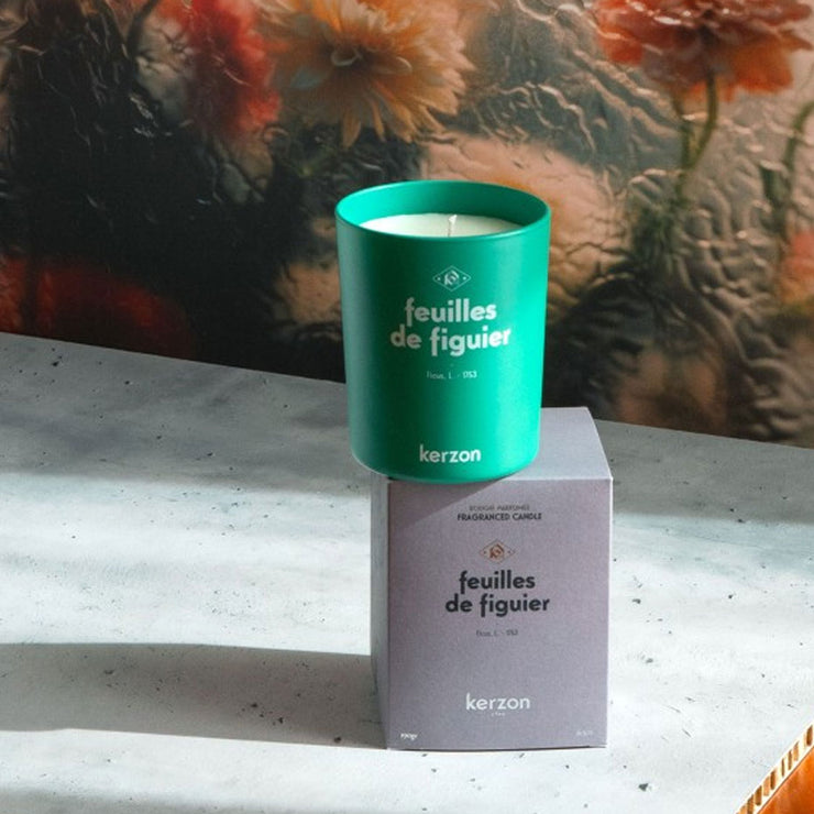 Bougie Feuille de Figuier - kerzon