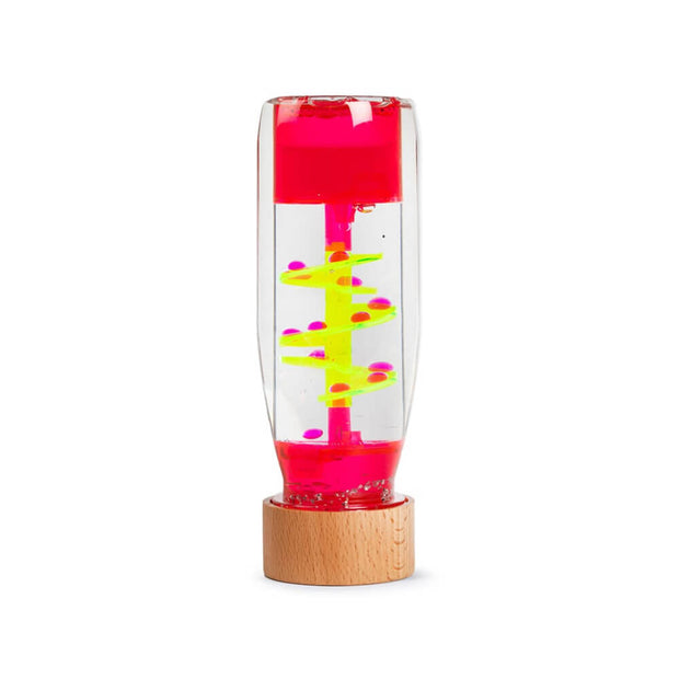 Bouteille sensorielle - Spirale rose - Petit Boum