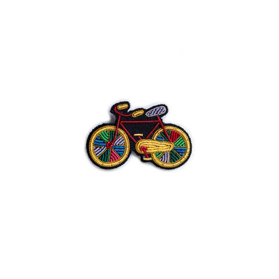 Broche Brodée Vélo Paradise - Macon et Lesquoy