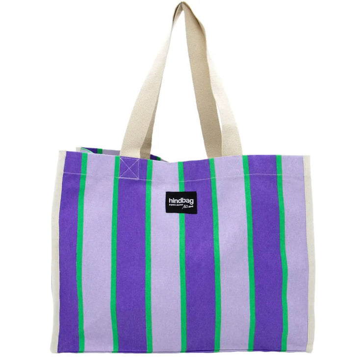 Cabas Rayé Violet - 10 ans - Hindbag