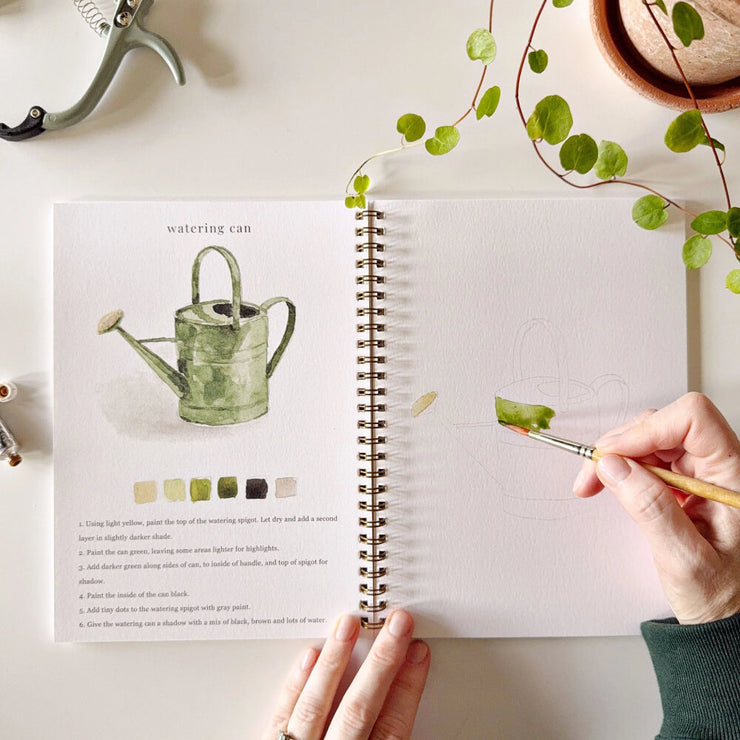 Cahier d'Aquarelles Garden - Emily Lex Studio