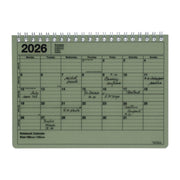 Calendrier Mensuel 2026 Khaki S - MARK'S